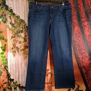 EUC: Nine West Sze 18 Blue Denim Bootcut Jeans